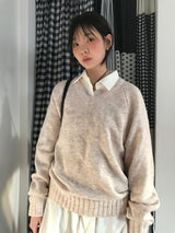 PREP Vネックニット（8color)