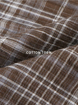 Ant check long sleeve shirt