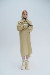 RELAXED BALMACAAN COAT