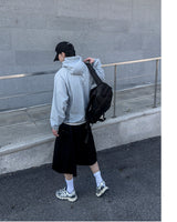 Easy Side Snap Bermuda Sweat Pants