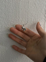 [925silver] ユニコーンネックレス