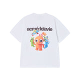 25SS マグショットエイリアンショートスリーブTシャツ ホワイト
