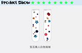 Escape Park Loveplayshop 'Gem Merchant' niche design style Y2K print mid-calf socks stockings