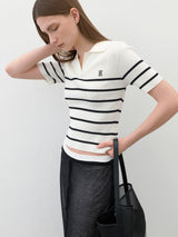 (Z-T-6871)ESSENTIAL JANE STRIPE KNIT