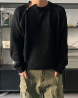 OR diagonal zipper round knit