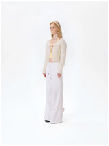 13DE MARZO Doozoo Cuddle Button Cardigan Beige