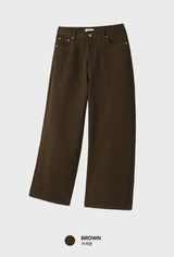 Look Unsain Daily Cotton Wide Banding Pants