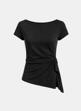 Serea Side Shirring Top