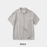 デクスターSTプリーツショートスリーブシャツ
