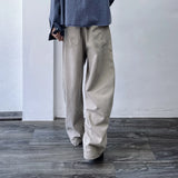 Washed Balloon Wide Trousers
