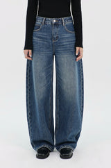 CLASSIC CURVED FIT DENIM_BLUE code 26006