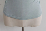 GATHERED KNOT STRAP TANK (MINT)