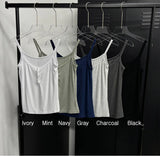 Button golgi layer sleeveless(6color)