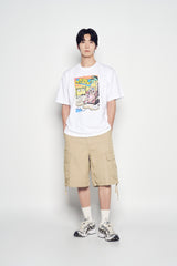 25SS シーサイドリゾートオパンチュウサギ半袖Tシャツ ホワイト
