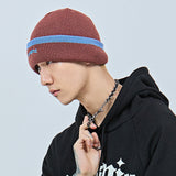 Jacquard Beanie Brown