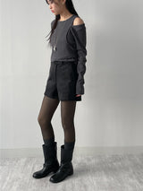 Suede Brushed Shorts