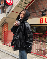 Wiz Hooded Layered Double Padding