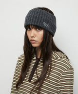 KNIT HAIR BAND_CHARCOAL