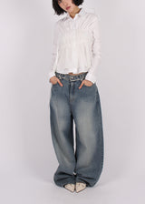 DIA EYELET DENIM