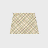Check Mini Skirt (yellow)