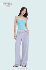 Lady Double Layered Sleeveless T-Shirt