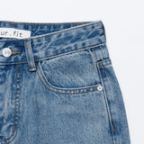 FLOWER EMBROIDERED LIGHT BLUE DENIM PANTS code 18103