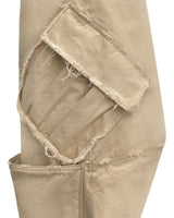 VTG BACK BOOTS CARGO SHORTS_BEIGE