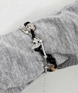 Layered Beads Cross ジェミニブレスレット