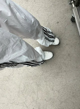 Nylon Lace-Up Track Pants [2 Colors]
