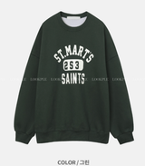 Urban St. Middle Length Overfit Sweatshirt