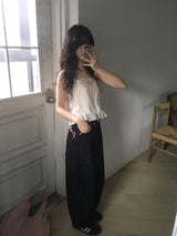 Lace Sleeveless Blouse