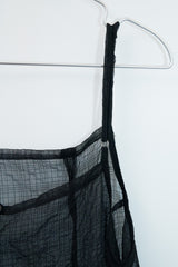 ファイン パターンド メッシュドレス (Black)