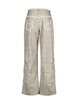 PYTHON LACE PANTS