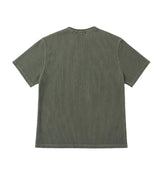 レノン ピグメント ヘンリーネック ショートスリーブ Tシャツ