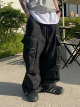 Nonfade stitch cargo balloon pants 2C
