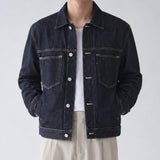 Calder Contrast Stitch Denim Jacket