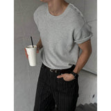 [S/S] Shoulder button half knit(4color)