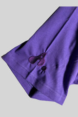 LEOPARD "88" RAGLAN TEE(PURPLE)