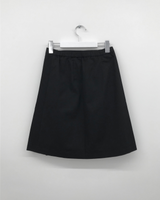 Fold wrap midi skirt (2color)