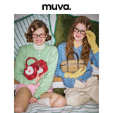 muva. Cowhide‑Velvet Boston Bag, Shoulder & Cross‑body Women’s Purse, 2025 New for Autumn‑Winter Daily Commute, New Arrival Nov 7
