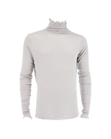 IRREGULAR TURTLE-NECK (LIGHT GRAY)