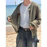 [Unisex] エスニックシースルーカーディガン(3color)