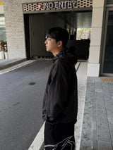 side mesh windbreaker