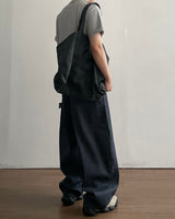 Drop Curved Denim Pants