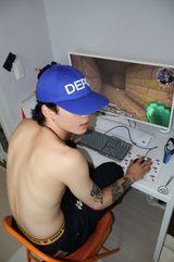 LOGO CAP - BLUE