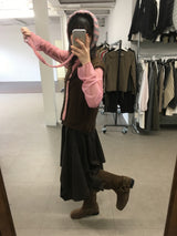 キツネストライプイヤーラップ (3color)