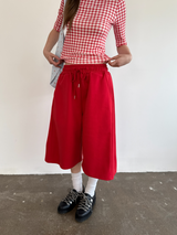 フォールドバーミューダパンツ