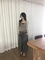 Tencel Button Tank