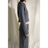 RAW SEAM TRACK JACKET
