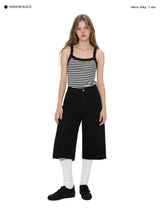 BTB : COMFY BERMUDA SHORTS [SHADOW BLACK]